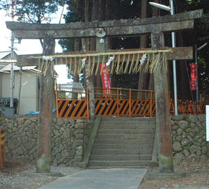元「西大門」の鳥居