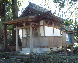 桃原寺入口にある薬師堂